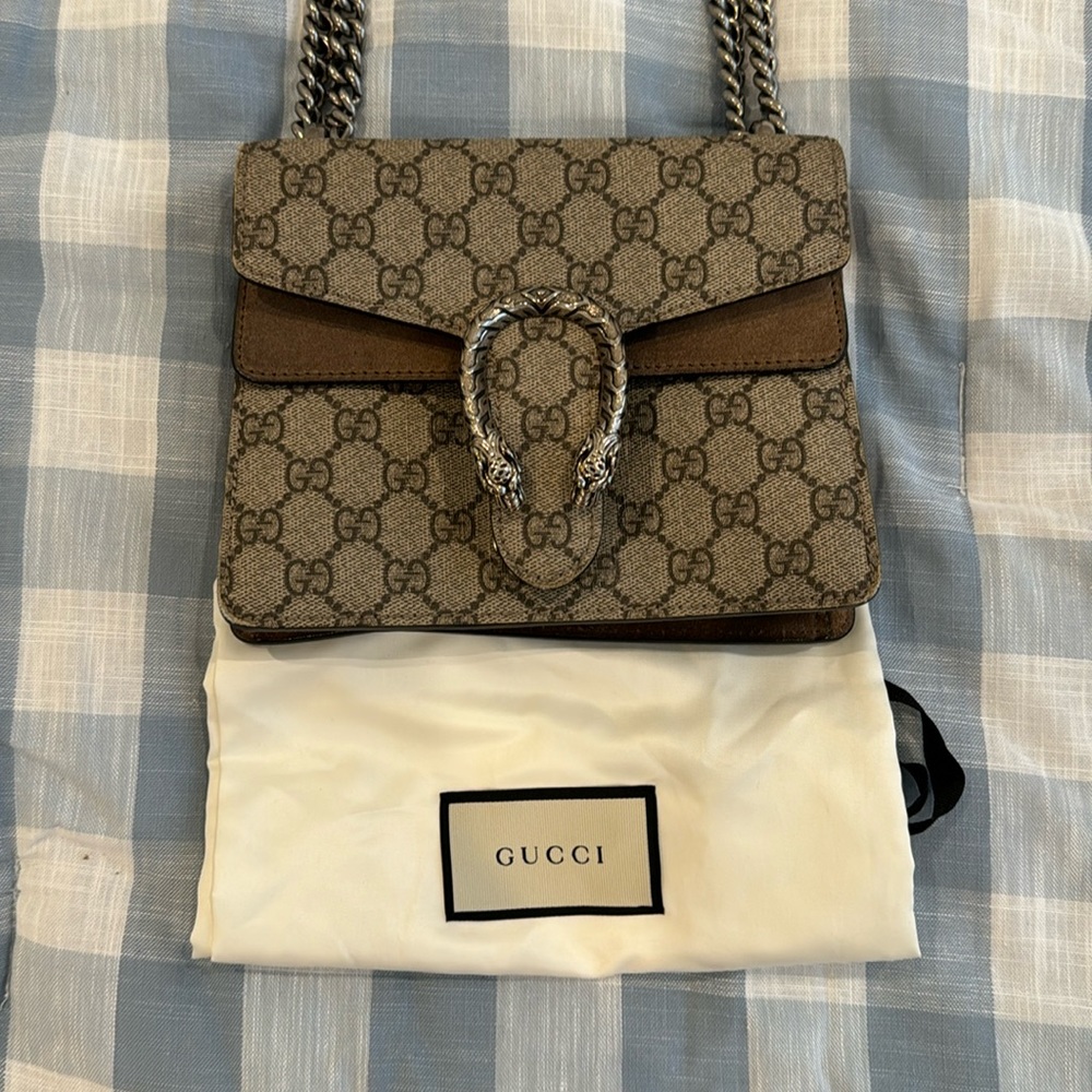 (USED) DIONYSUS GG SUPREME MINI BAG
